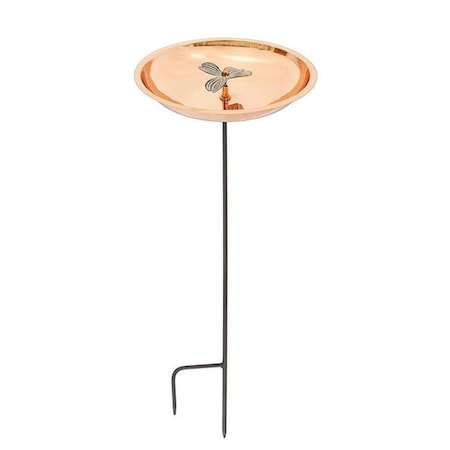 Mintueman Achla Mintueman-Achla BB-08-S Dogwood Birdbath with Stake BB-08-S